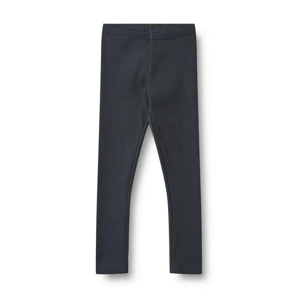 Wheat Jules Jersey Rib Leggings Navy 116